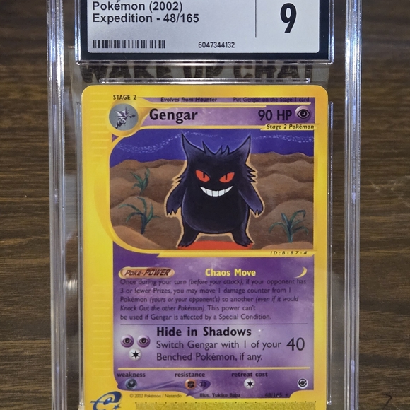 Pokemon Card Gengar Graded